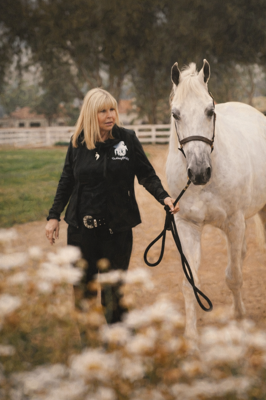 Dr. Nancy O’Reilly with horse